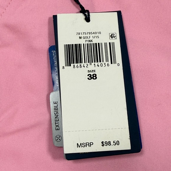 Polo Golf Ralph Lauren Men's Tailored Fit Pink Shorts Size 38 Stretch NWT - Picture 5 of 7